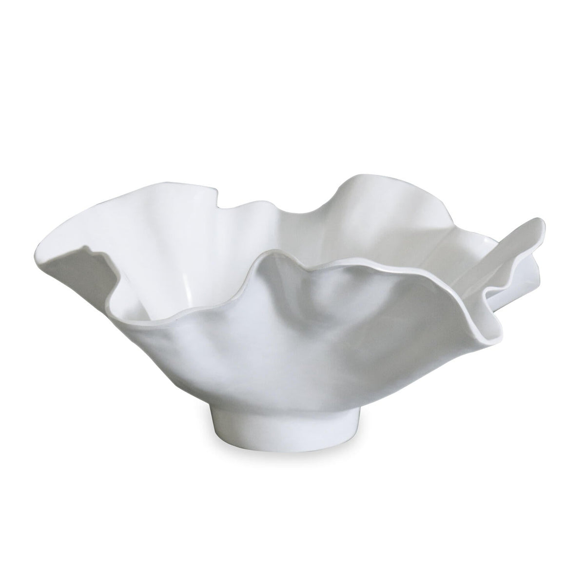 Vida White Bloom Wine Bucket | Bone & Brass