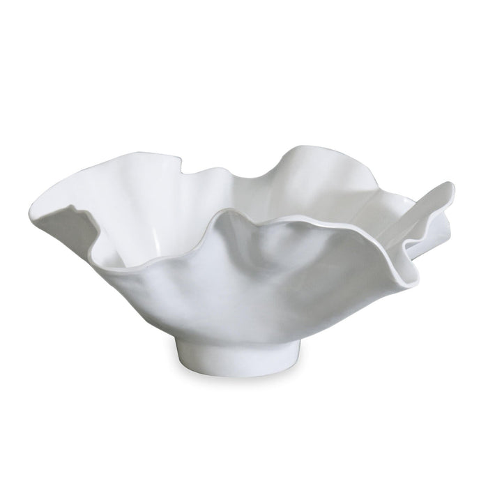 Vida White Bloom Wine Bucket | Bone & Brass
