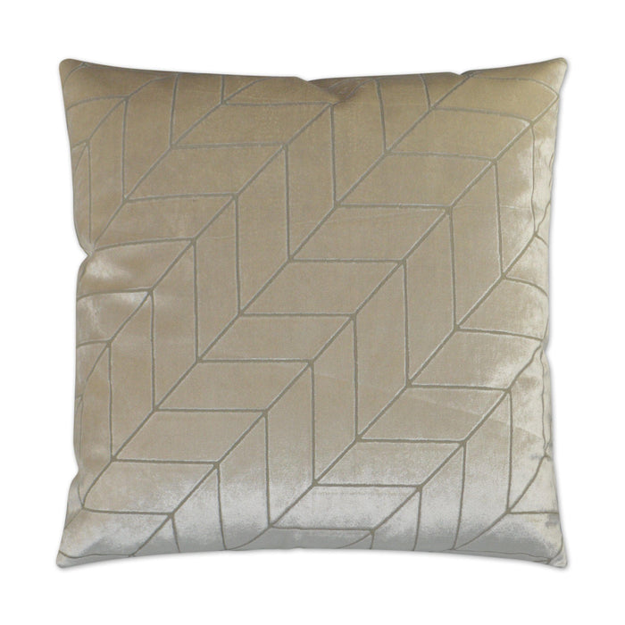 Villa Ivory Throw Pillow | Bone & Brass