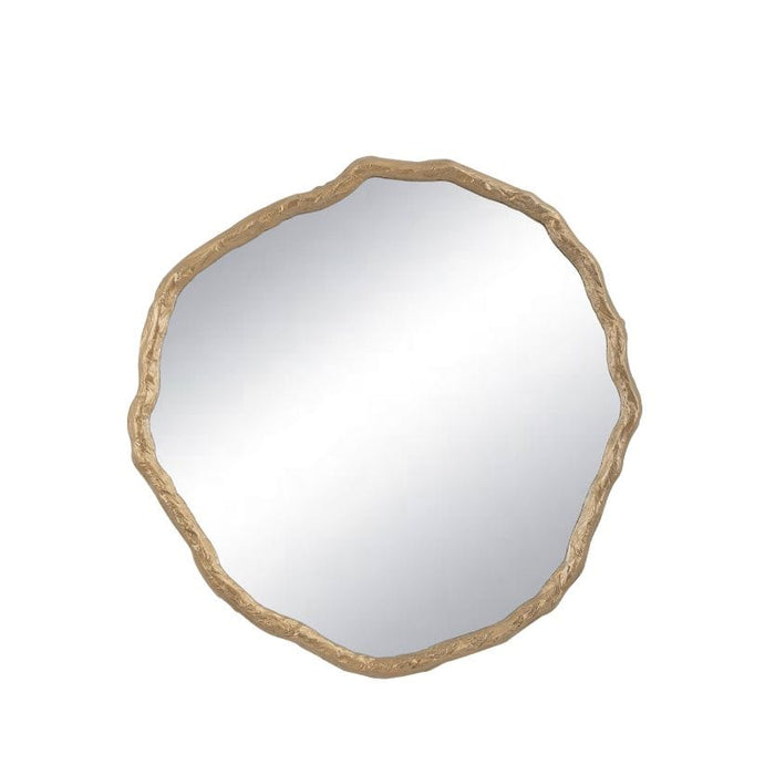 Antique gold Vine Mirror with a textured, natural vine-inspired frame and organic, irregular shape.