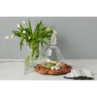 Vintage English Bread Board, Medium Scalloped