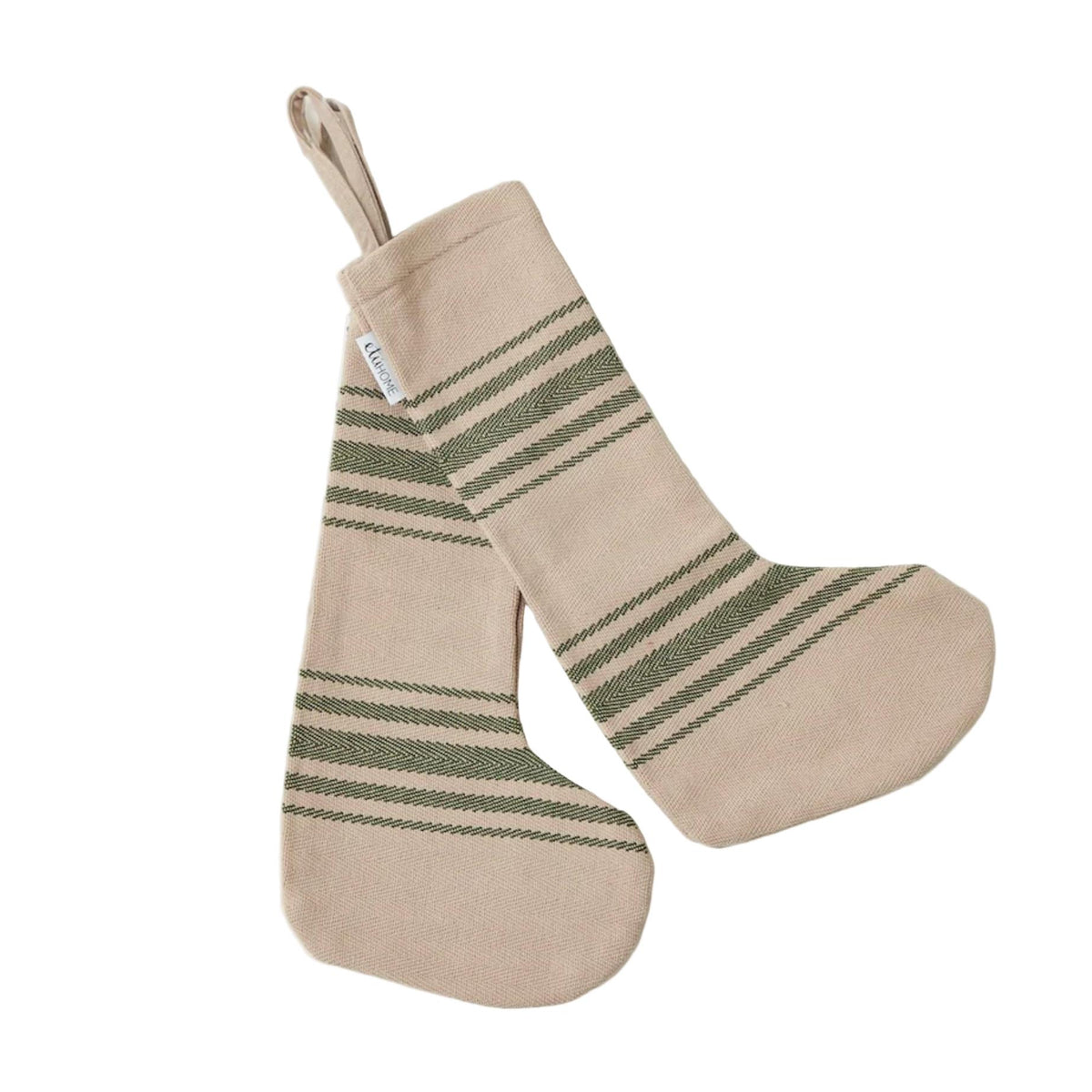 Vintage Holiday Stockings, Set 2 - Side View | Bone & Brass