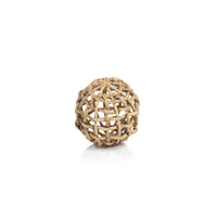 Water Hyacinth Twisted Decorative Balls, Set 8 - Close Up | Bone & Brass