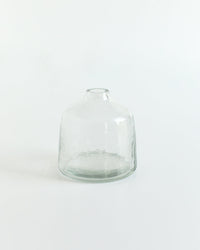 Bella Handblown Hammered Bud Vase