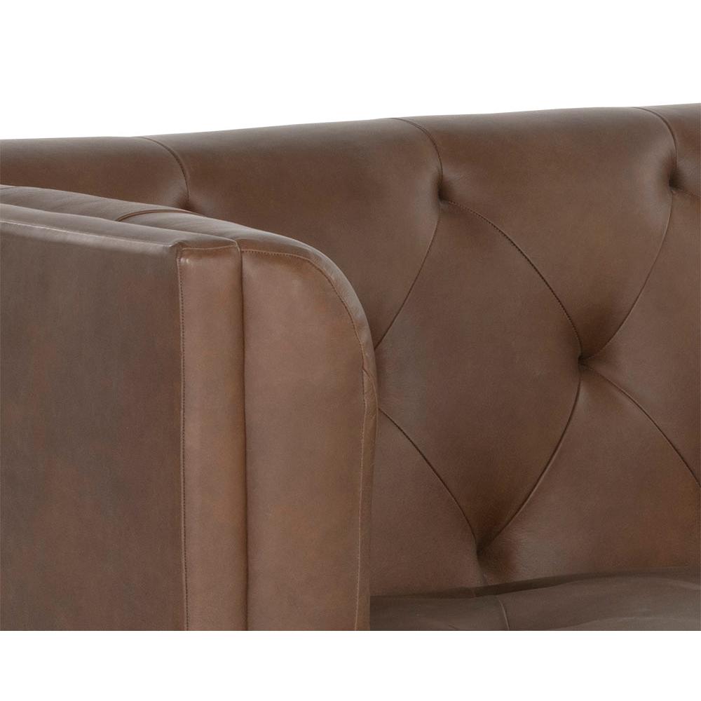 Westin Vintage Caramel Leather Sofa