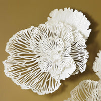 White Flower Wall Art, Small - Wall Decor View | Bone & Brass