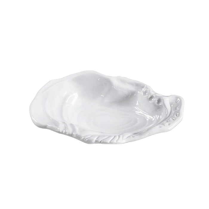 White Ocean Oyster Serving Bowl, Small | Bone & Brass