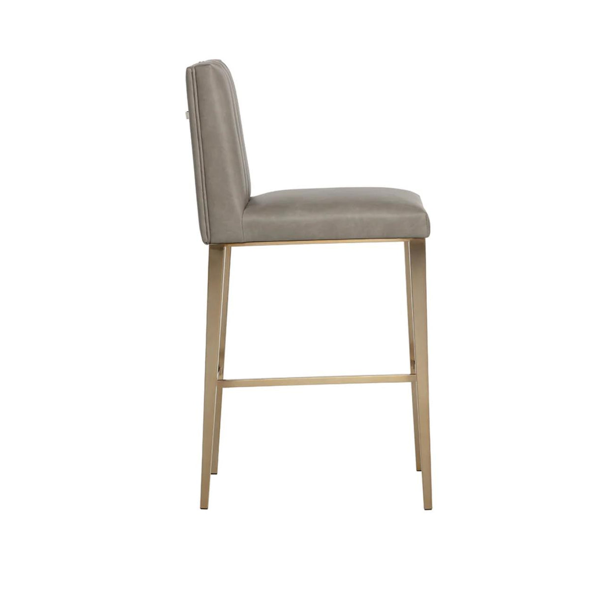 Wilbur Barstool - Ivanhoe Mineral - Stool Detail | Bone & Brass