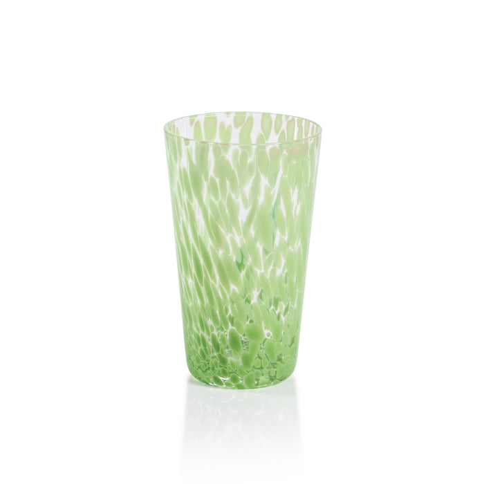 William Green Speckled Highball Glasses, Set 6 | Bone & Brass