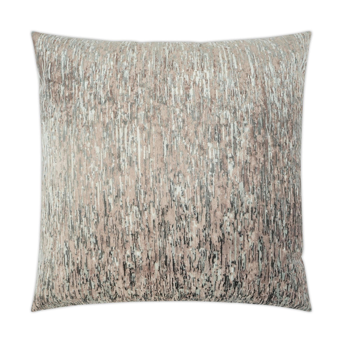 Yanbu Blush Pink & Grey Throw Pillow | Bone & Brass