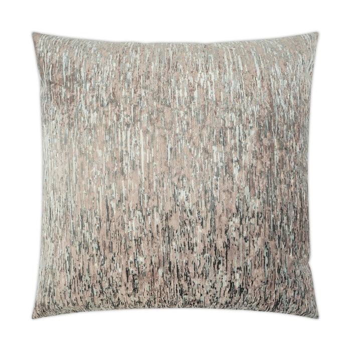Yanbu Blush Pink & Grey Throw Pillow | Bone & Brass