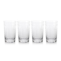 Patricia Tall Highball Glasses, Set of 4