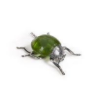 Decorative Green Ladybug Figurines, Set of 2