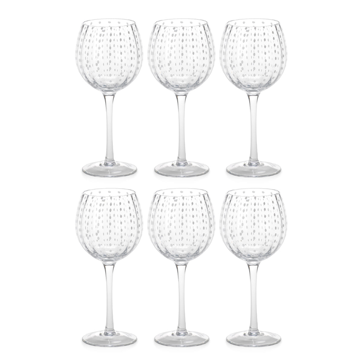 Finley Tall Wine Goblets, Set of 6
