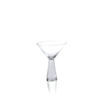 Livine Hammered Stem Martini Glasses, Set of 4