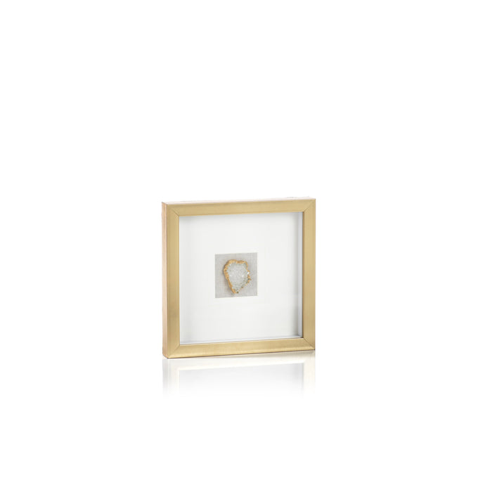 Mason Gold Framed Crystal Wall Decor, 12 x 12