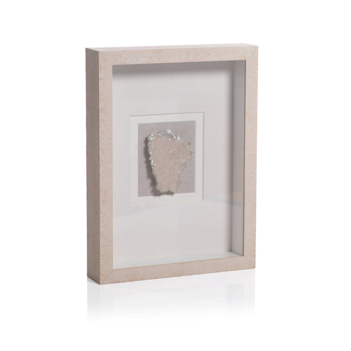 Mason Natural Framed Crystal Wall Décor, 12 x 16