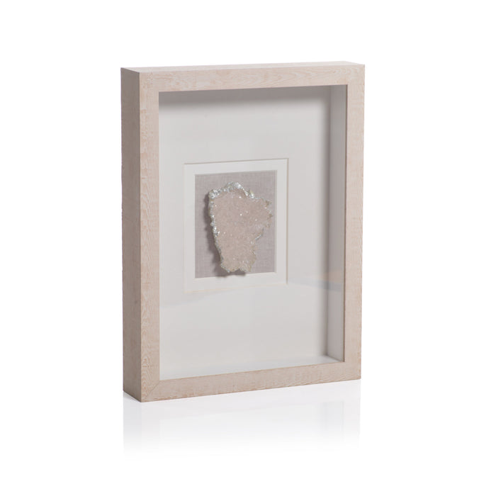 Mason Natural Framed Crystal Wall Décor, 12 x 16