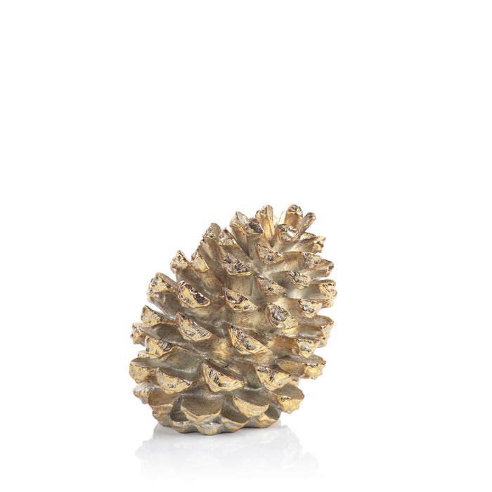 Decorative Slanting Pinecone Figurine