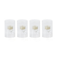 Kelsey Suspended Glass Tealight Holder, Extra Small, Set of 4
