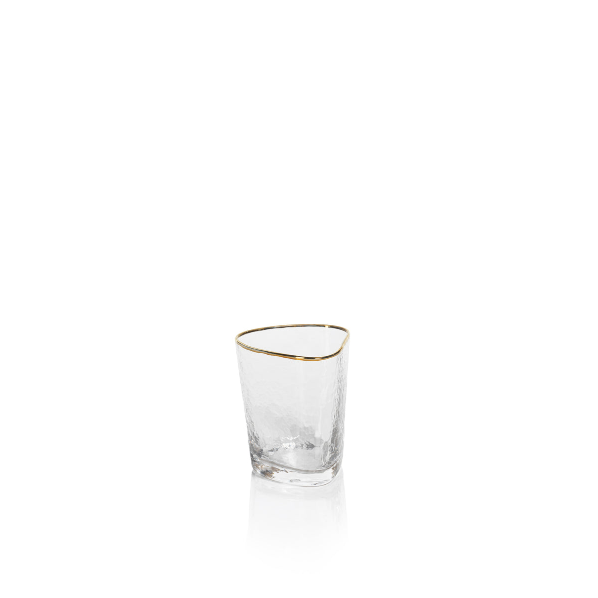 Kamarone Triangular Double Old Fashioned Glasses, Set of 4