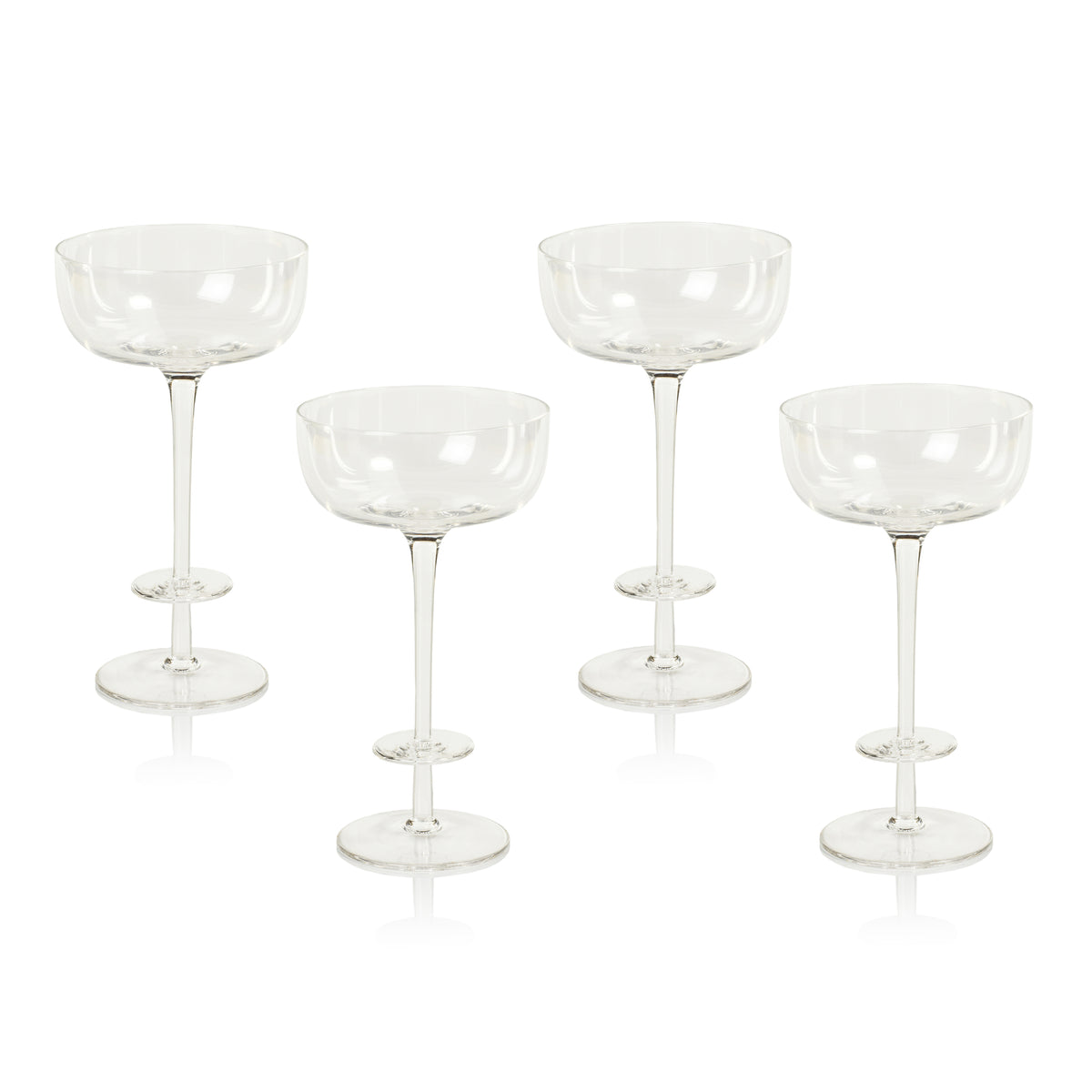 Modena Champagne Coup / Martini Glasses, Set of 4