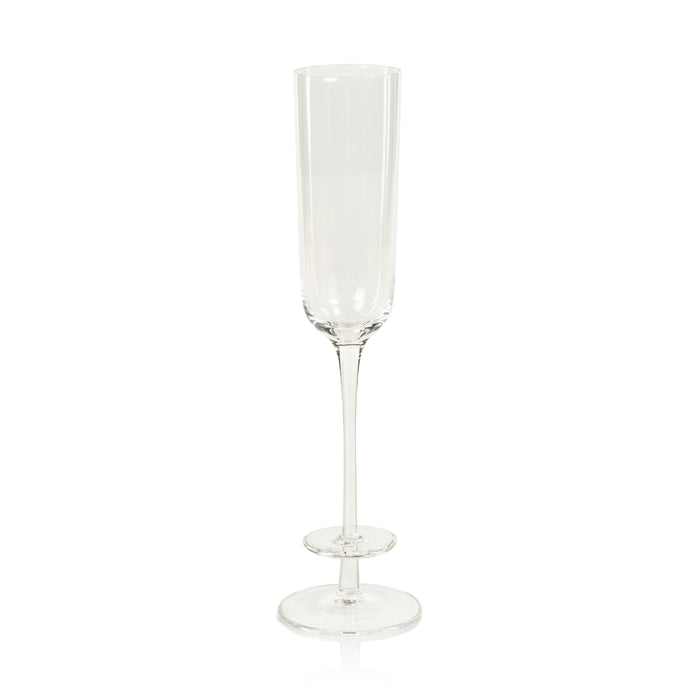 Modena Champagne Glass Flutes, Set of 4