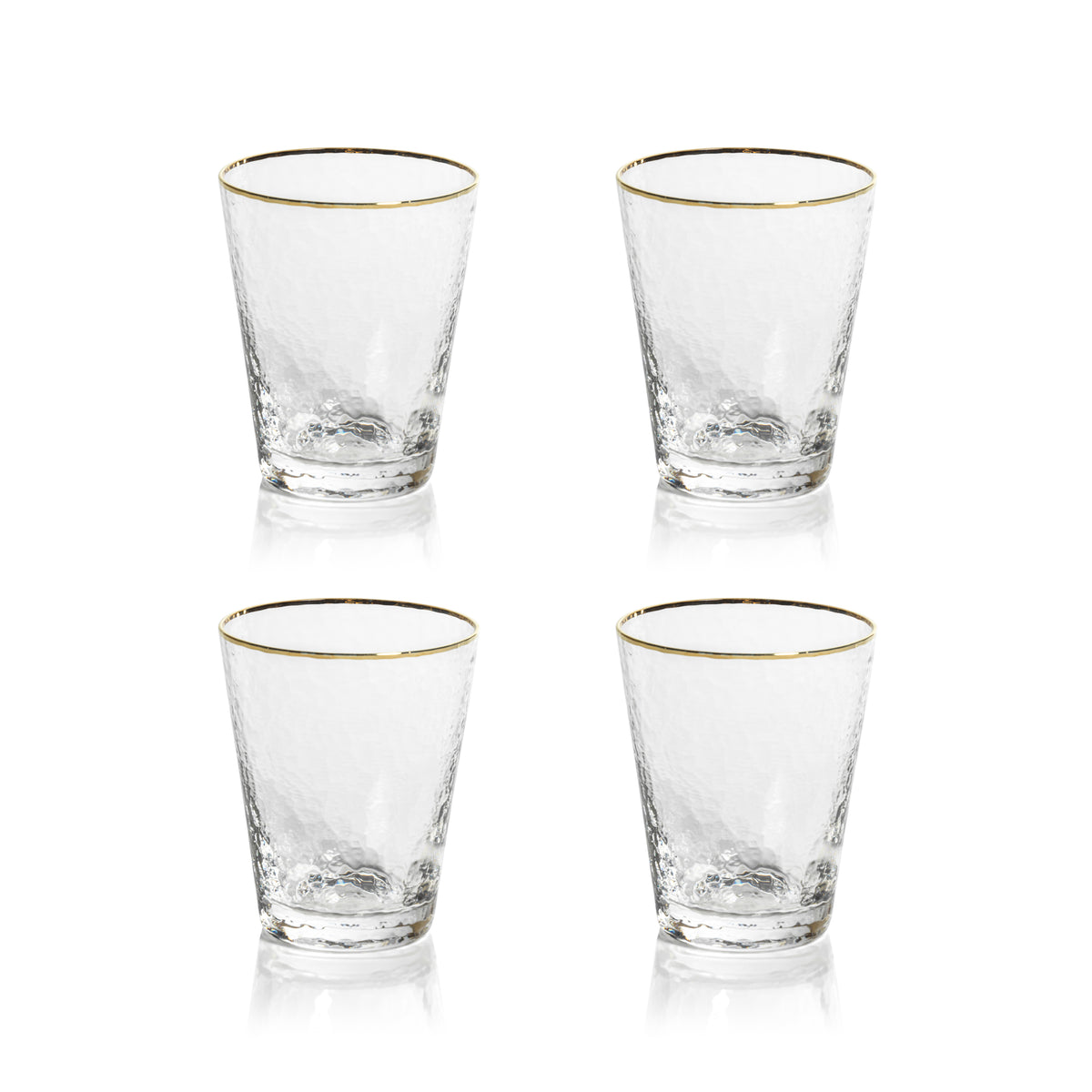 Campolli Tapered Double Old Fashioned Glasses, Set of 4
