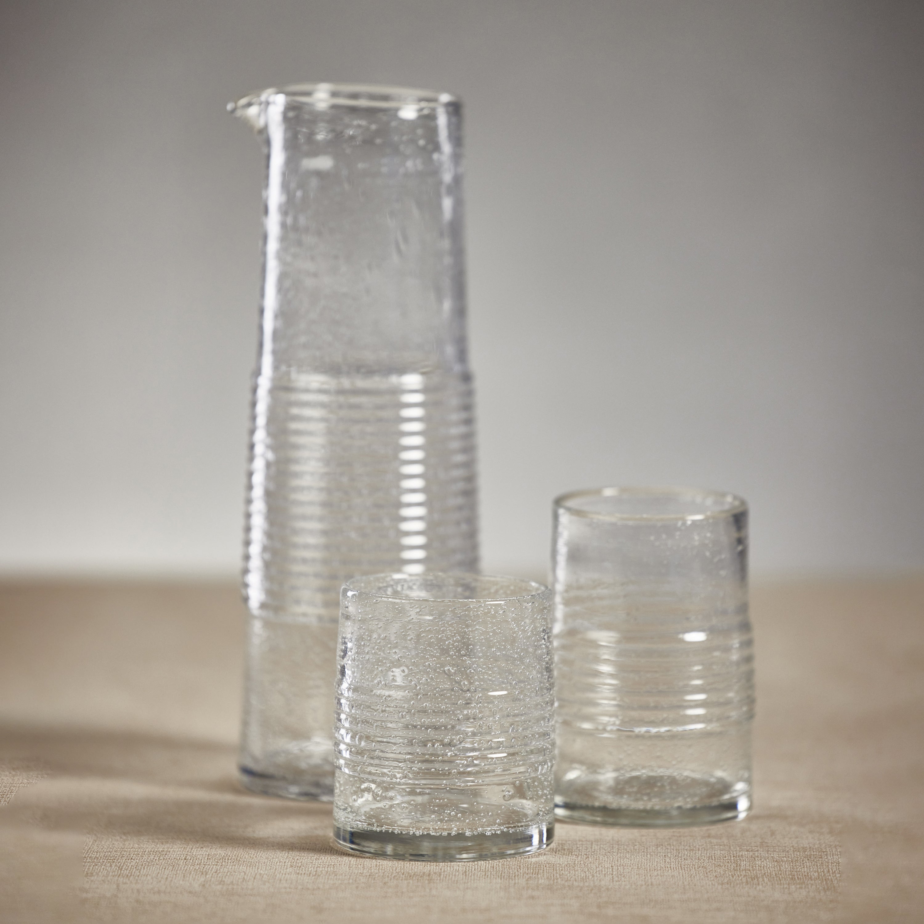 Bone & Brass Langley Bubble Old Fashioned Glasses - Thumbnail 4