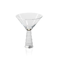 Torrance Bamboo Stem Martini Glasses, Set of 4