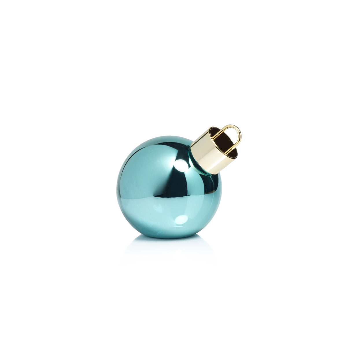 Oversized Blue Glass Ball Ornament, Large