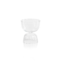 Leighton Glass Pedestal Bowls, Set of 4