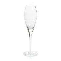 Charlotte Bubble Champagne Flutes, Set of 4