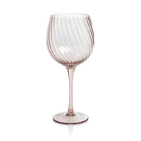 Sierra Optic Swirl Red Wine Glasses, Set of 4