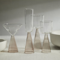 Vivian Grey Stem White Wine Glasses, Set of 4