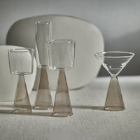 Vivian Grey Stem White Wine Glasses, Set of 4