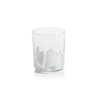 Porto White Spot Tumbler Glasses, Set of 4
