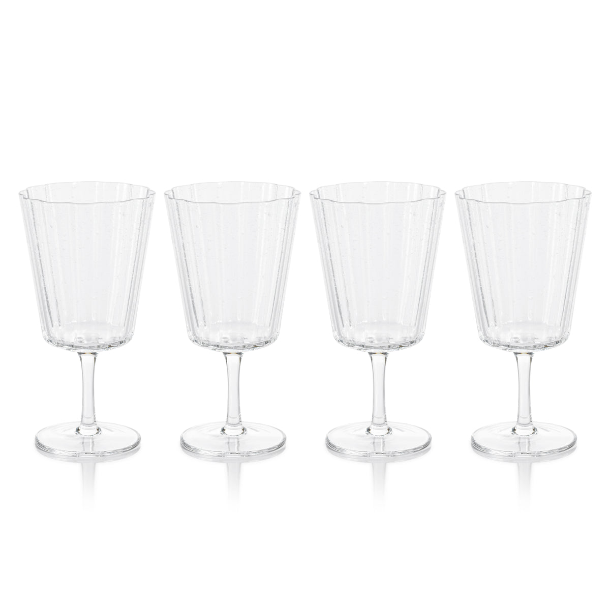 Benoit Bubble Wine Glasses, Set of 4