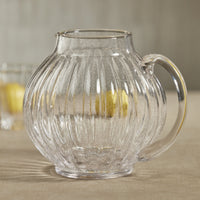 Benoit Bubble Glass Pitcher