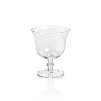Kirby Clear Optic Cocktail / Desert Glasses, Set of 4