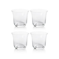 Kirby Clear Optic Tumbler Glasses, Set of 4