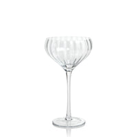 Madden Optic Cocktail Glasses, Set of 4