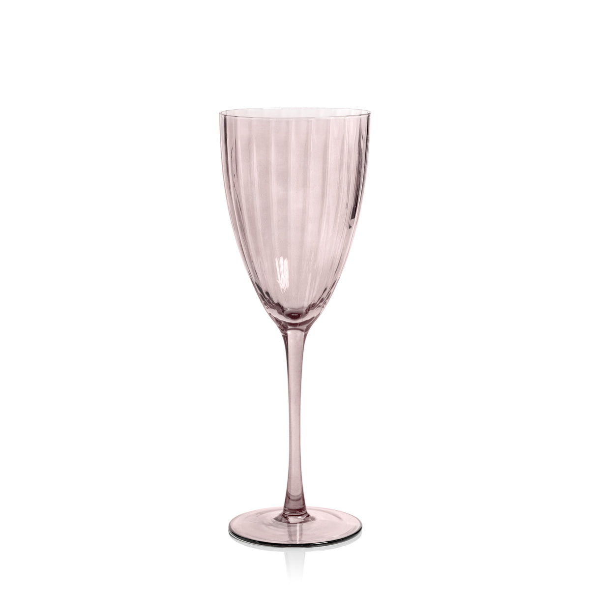 Madden Blush White Wine Glasses, Set of 4