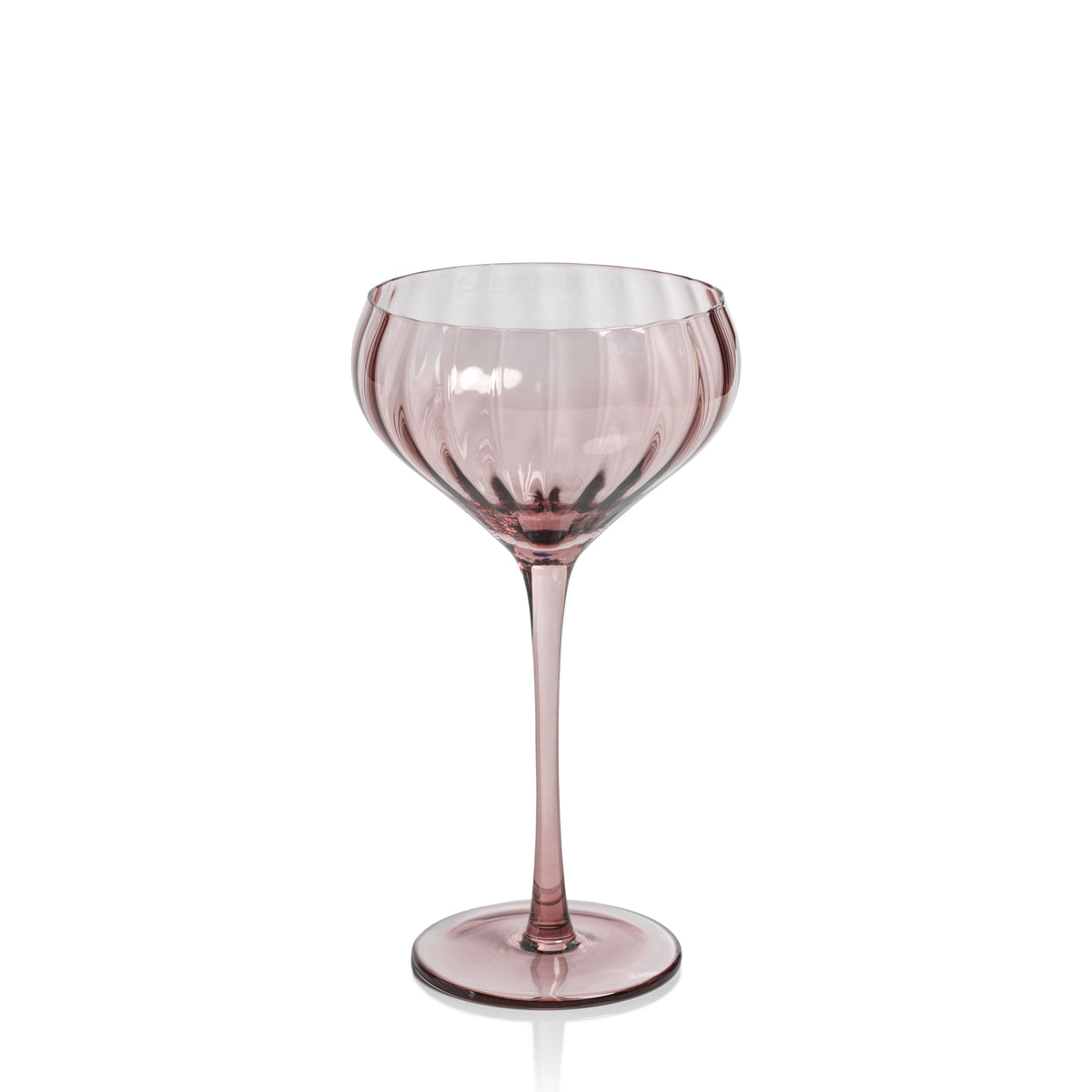 Madden Blush Cocktail Glasses, Set of 4