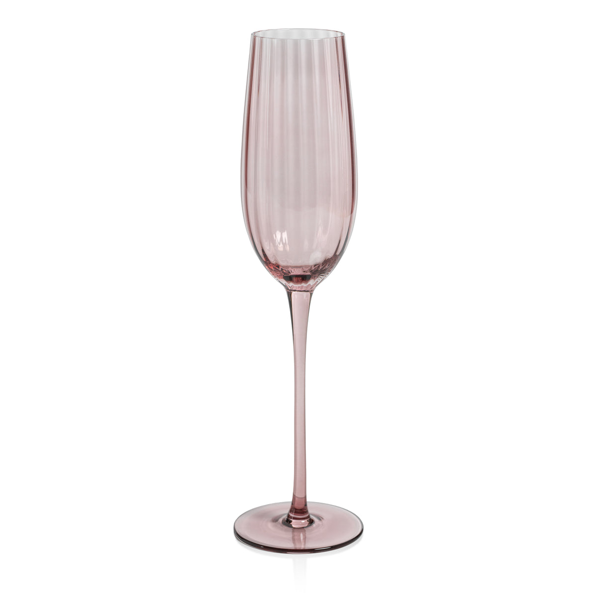 Madden Blush Champagne Flutes, Set of 4