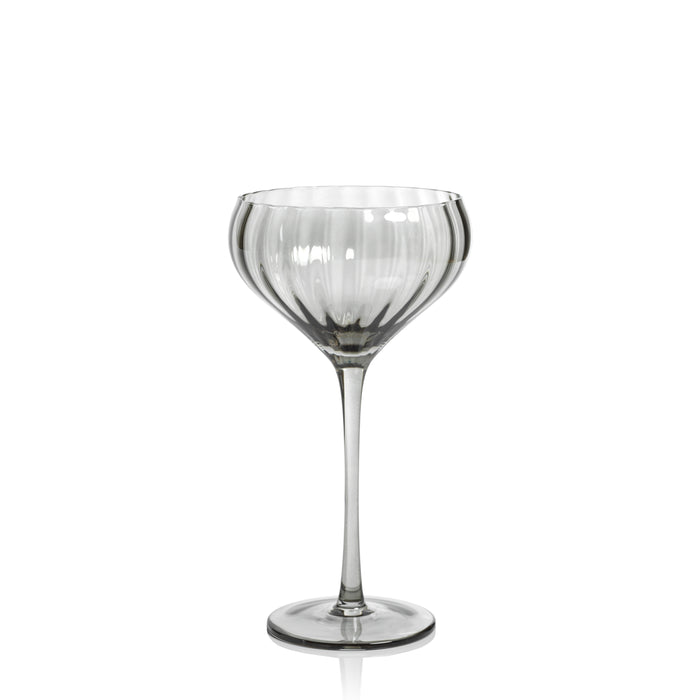 Madden Grey Cocktail Glasses, Set of 4