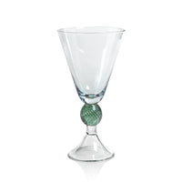 Colmar Vintage Stemmed Glasses, Set of 4 | Bone & Brass