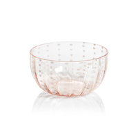 Preston Pink Glass Condiment Glass Bowls, Set of 4