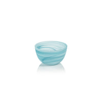 Azur Alabaster Small Glass Bowls, Set of 4