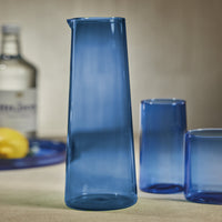 Lanvin Cobalt Glass Pitcher